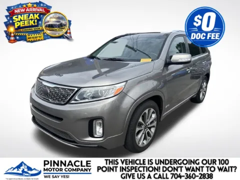Photos of 2015 Kia Sorento SX for sale in Mooresville, NC at Pinnacle Motor Company LKN