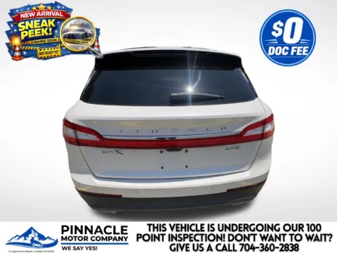 Another view of 2016 Lincoln MKX Reserve for sale in Mooresville, NC at Pinnacle Motor Company LKN