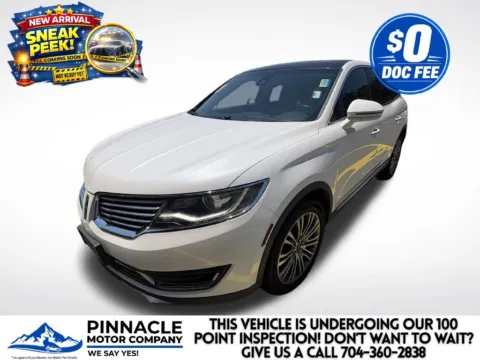 Photos of 2016 Lincoln MKX Reserve for sale in Mooresville, NC at Pinnacle Motor Company LKN