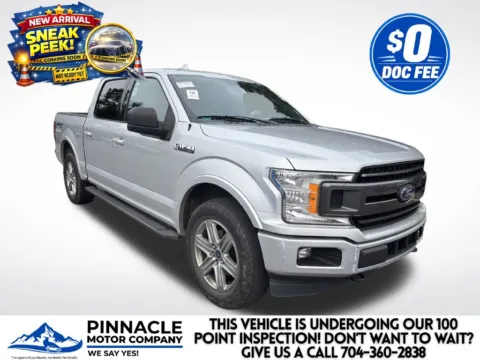 Silver 2018 Ford F-150 XLT for sale in Mooresville, NC