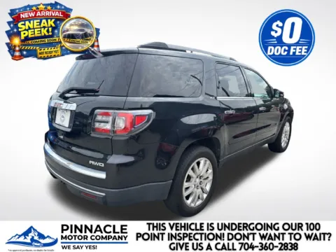 Another view of 2015 GMC Acadia SLT-1 for sale in Mooresville, NC at Pinnacle Motor Company LKN