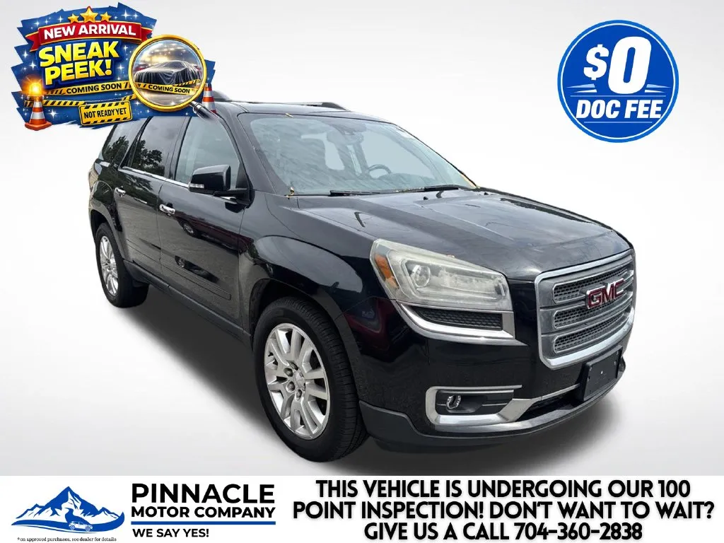 Black 2015 GMC Acadia SLT-1 for sale in Mooresville, NC