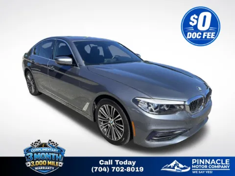 Gray 2018 BMW 5 Series 530i xDrive for sale in Mooresville, NC