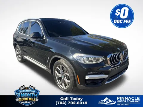 Black 2021 BMW X3 sDrive30i for sale in Mooresville, NC
