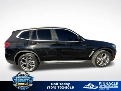 Another view of 2021 BMW X3 sDrive30i for sale in Mooresville, NC at Pinnacle Motor Company LKN