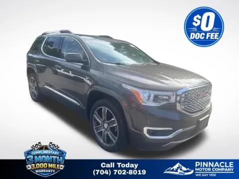 Gray 2019 GMC Acadia Denali for sale in Mooresville, NC