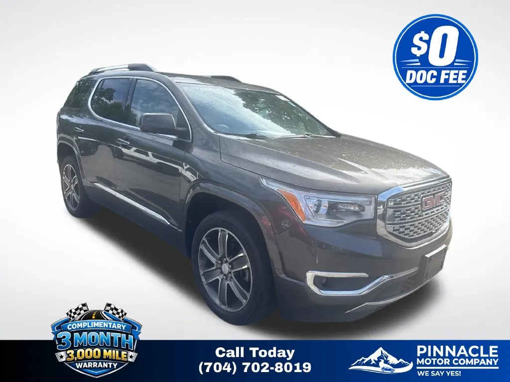 Gray 2019 GMC Acadia Denali for sale in Mooresville, NC