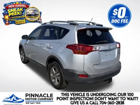 Photos of 2015 Toyota RAV4 XLE for sale in Mooresville, NC at Pinnacle Motor Company LKN