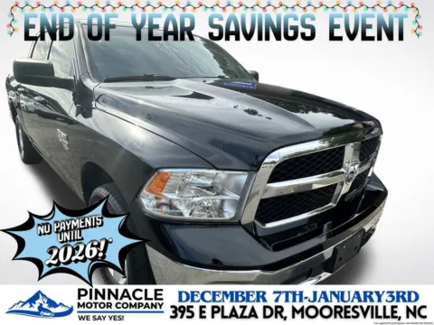 Black 2021 Ram 1500 Classic SLT for sale in Mooresville, NC