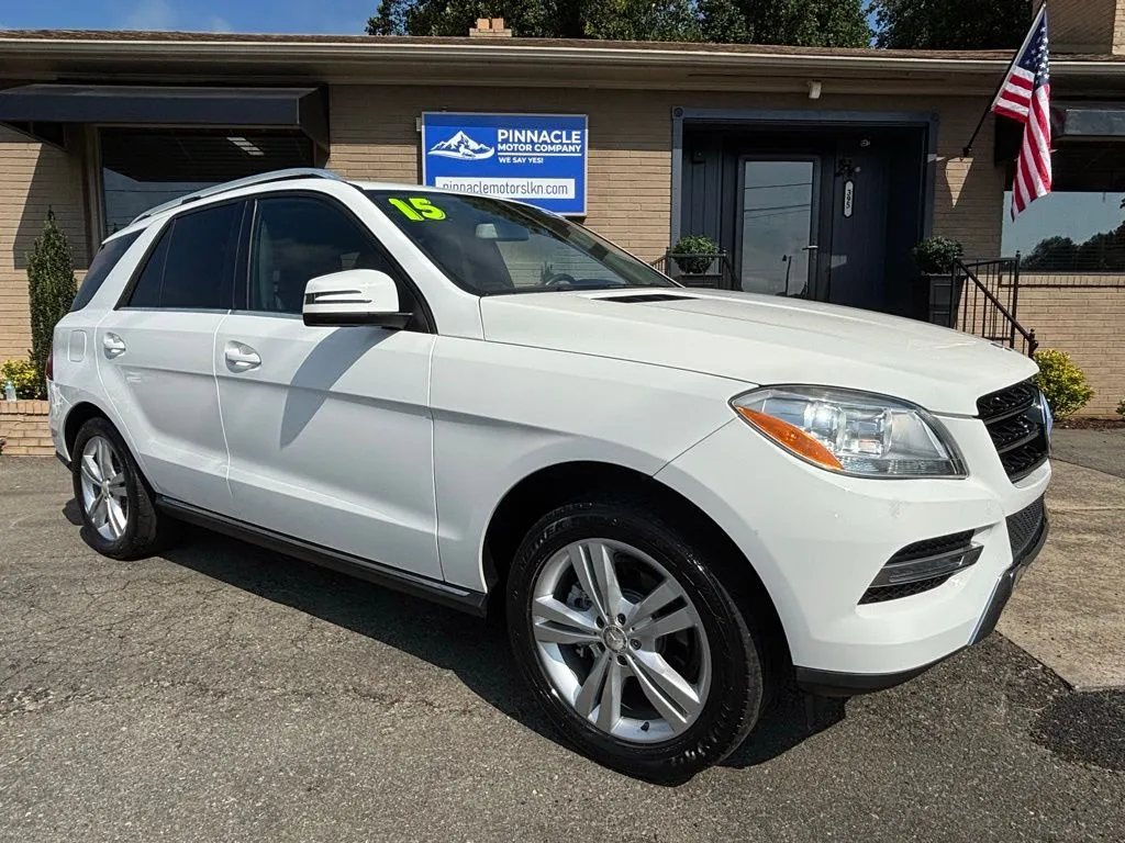 White 2015 Mercedes-Benz M-Class ML 350 for sale in Mooresville, NC