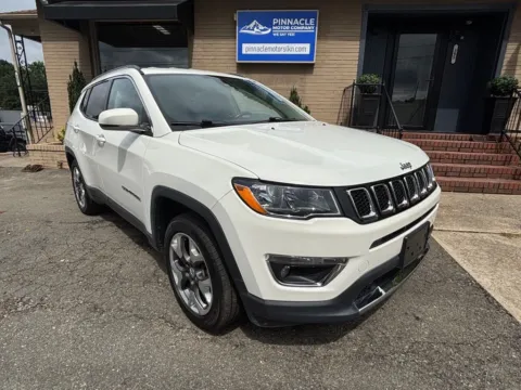 White 2021 Jeep Compass Limited for sale in Mooresville, NC