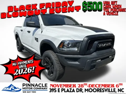 White 2022 Ram 1500 Classic Warlock for sale in Mooresville, NC
