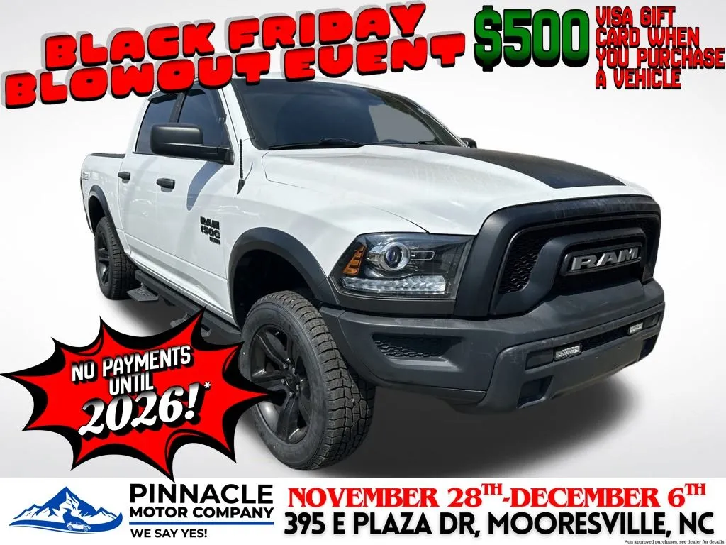White 2022 Ram 1500 Classic Warlock for sale in Mooresville, NC