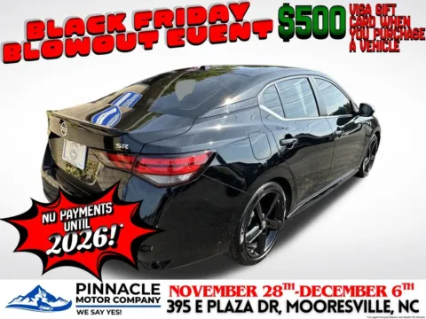 Another view of 2022 Nissan Sentra SR for sale in Mooresville, NC at Pinnacle Motor Company LKN