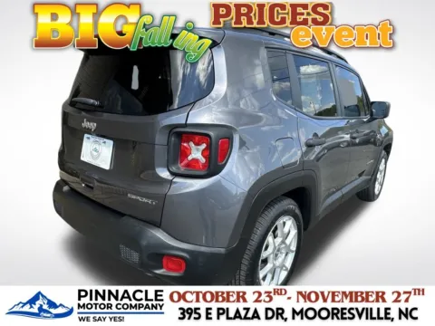 Another view of 2020 Jeep Renegade Sport for sale in Mooresville, NC at Pinnacle Motor Company LKN