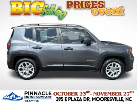 Photos of 2020 Jeep Renegade Sport for sale in Mooresville, NC at Pinnacle Motor Company LKN