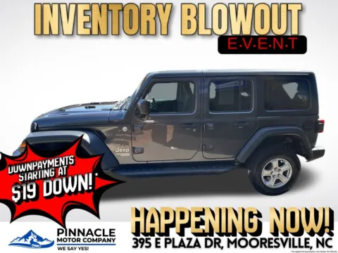 More photos of 2020 Jeep Wrangler Unlimited Sport S at Pinnacle Motor Company LKN, NC