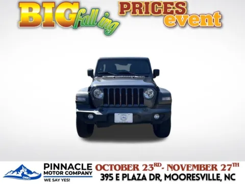 Photos of 2020 Jeep Wrangler Unlimited Sport S for sale in Mooresville, NC at Pinnacle Motor Company LKN