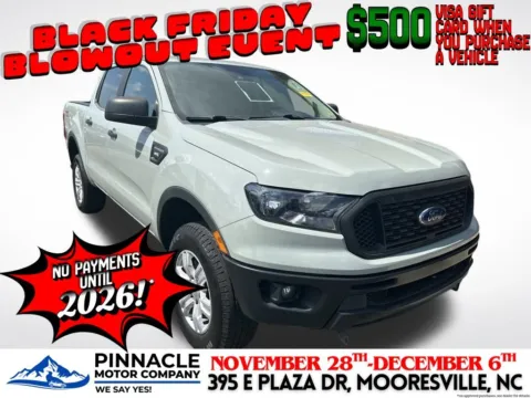 Gray 2021 Ford Ranger XL for sale in Mooresville, NC