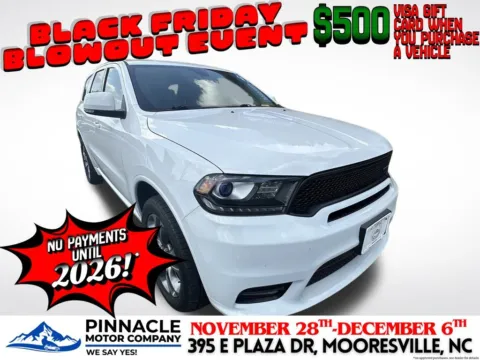 White 2019 Dodge Durango GT Plus for sale in Mooresville, NC