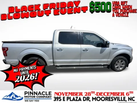 Photos of 2018 Ford F-150 XLT for sale in Mooresville, NC at Pinnacle Motor Company LKN