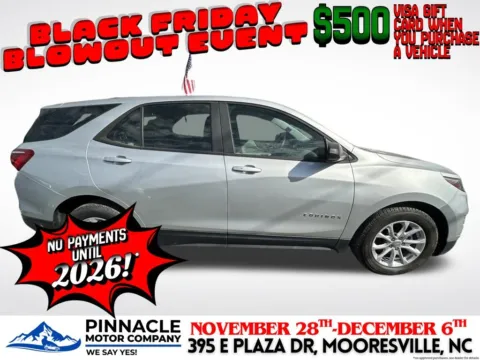 Photos of 2021 Chevrolet Equinox LS for sale in Mooresville, NC at Pinnacle Motor Company LKN