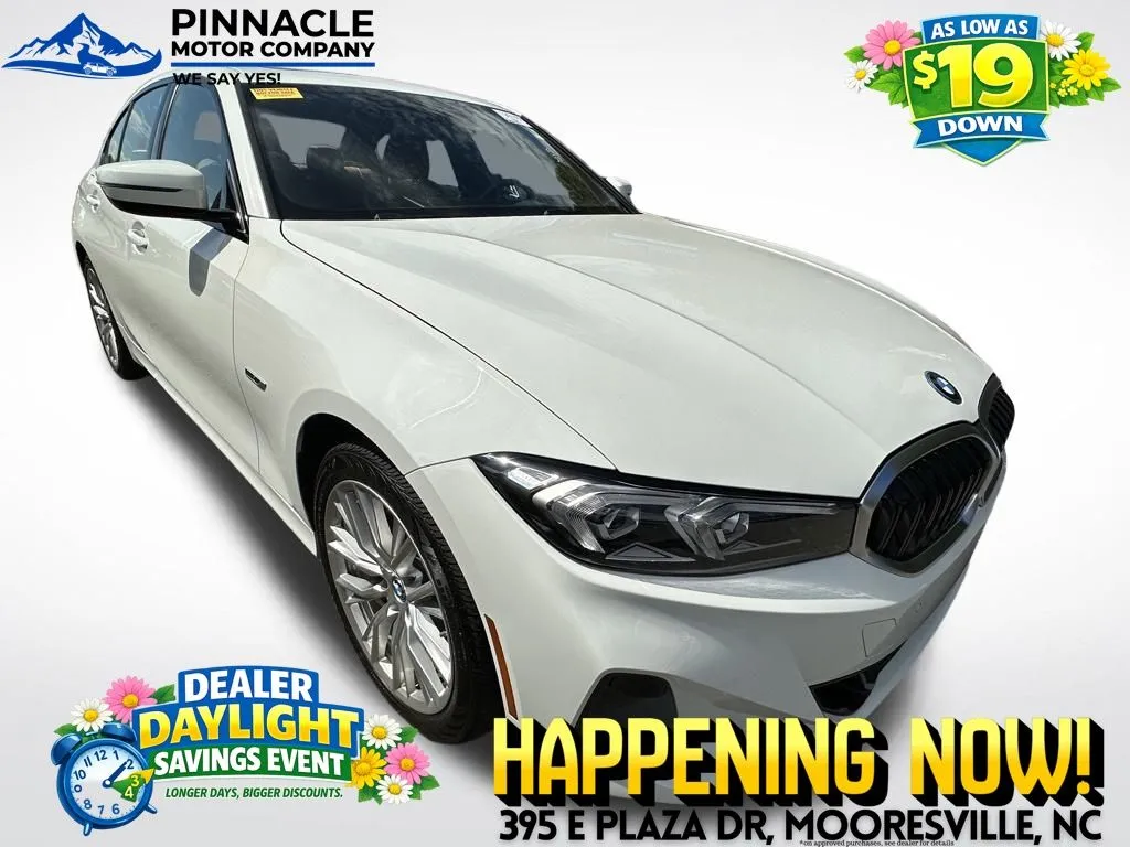 White 2023 BMW 3 Series 330e xDrive for sale in Mooresville, NC