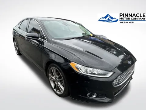 Black 2016 Ford Fusion Titanium for sale in Mooresville, NC
