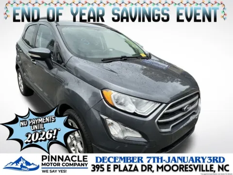 Gray 2020 Ford EcoSport SE for sale in Mooresville, NC