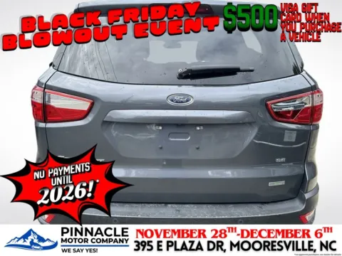 More photos of 2020 Ford EcoSport SE at Pinnacle Motor Company LKN, NC