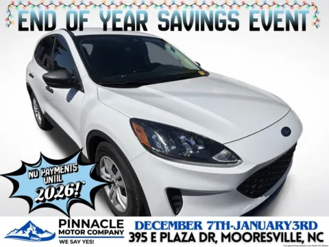 White 2022 Ford Escape S for sale in Mooresville, NC