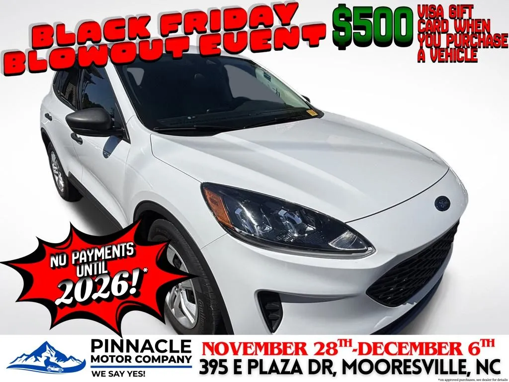 White 2022 Ford Escape S for sale in Mooresville, NC