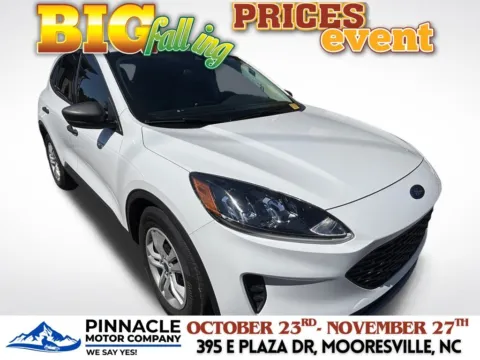 White 2022 Ford Escape S for sale in Mooresville, NC