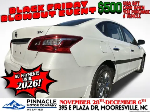 Another view of 2019 Nissan Sentra SV for sale in Mooresville, NC at Pinnacle Motor Company LKN