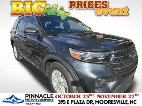 Blue 2022 Ford Explorer XLT for sale in Mooresville, NC