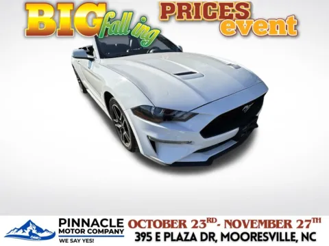 White 2023 Ford Mustang EcoBoost Premium for sale in Mooresville, NC