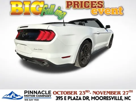 Another view of 2023 Ford Mustang EcoBoost Premium for sale in Mooresville, NC at Pinnacle Motor Company LKN