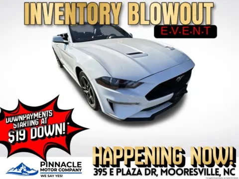 White 2023 Ford Mustang EcoBoost Premium for sale in Mooresville, NC