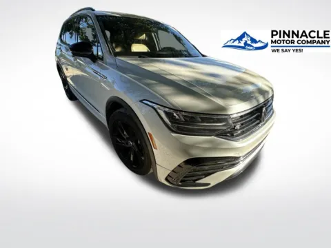 White 2023 Volkswagen Tiguan 2.0T SE R-Line Black for sale in Mooresville, NC