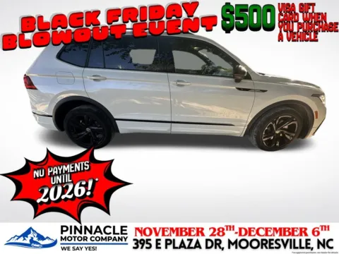 Photos of 2023 Volkswagen Tiguan 2.0T SE R-Line Black for sale in Mooresville, NC at Pinnacle Motor Company LKN