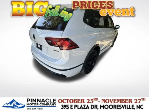 Another view of 2023 Volkswagen Tiguan 2.0T SE R-Line Black for sale in Mooresville, NC at Pinnacle Motor Company LKN
