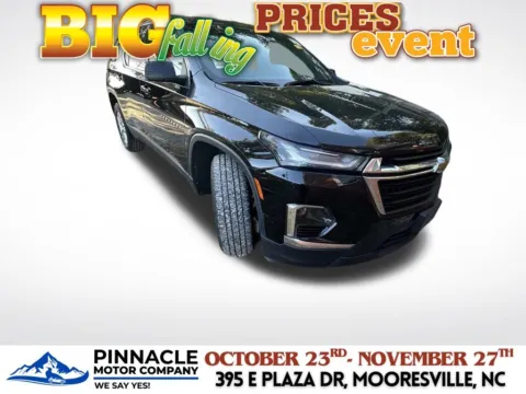 Black 2022 Chevrolet Traverse LS for sale in Mooresville, NC