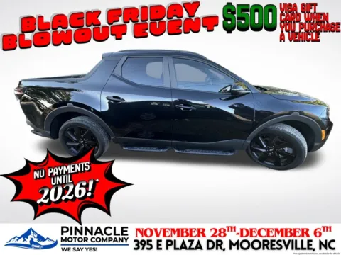 Photos of 2024 Hyundai Santa Cruz NIGHT for sale in Mooresville, NC at Pinnacle Motor Company LKN
