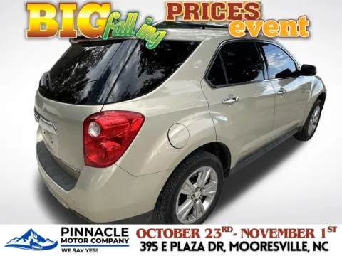 Another view of 2012 Chevrolet Equinox LTZ for sale in Mooresville, NC at Pinnacle Motor Company LKN
