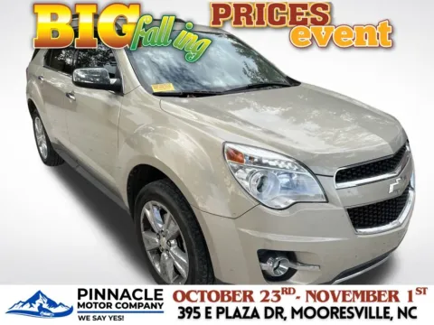 Gold 2012 Chevrolet Equinox LTZ for sale in Mooresville, NC