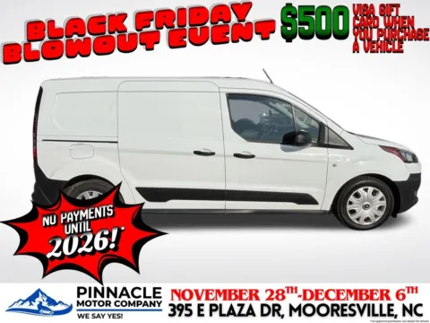 Photos of 2022 Ford Transit Connect XL for sale in Mooresville, NC at Pinnacle Motor Company LKN