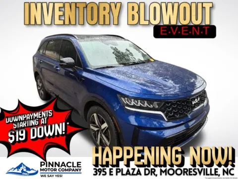 Blue 2022 Kia Sorento S for sale in Mooresville, NC