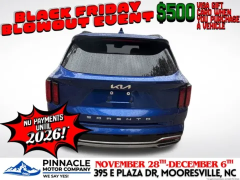 Another view of 2022 Kia Sorento S for sale in Mooresville, NC at Pinnacle Motor Company LKN