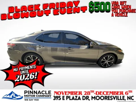 Photos of 2019 Toyota Camry SE for sale in Mooresville, NC at Pinnacle Motor Company LKN