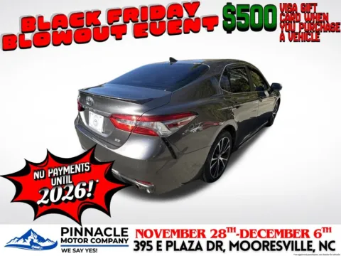 Another view of 2019 Toyota Camry SE for sale in Mooresville, NC at Pinnacle Motor Company LKN